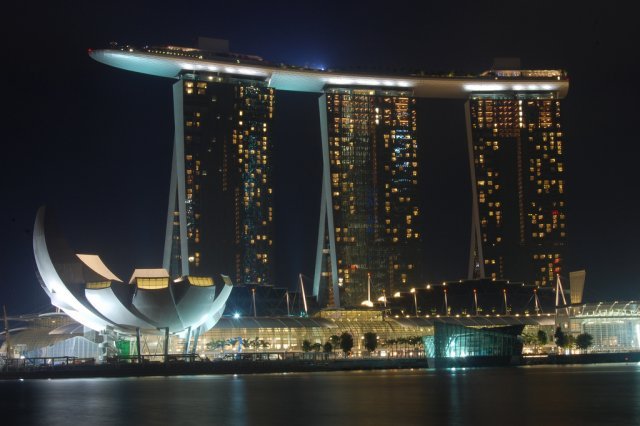 Небоскрёб Marina Bay Sands, Сингапур