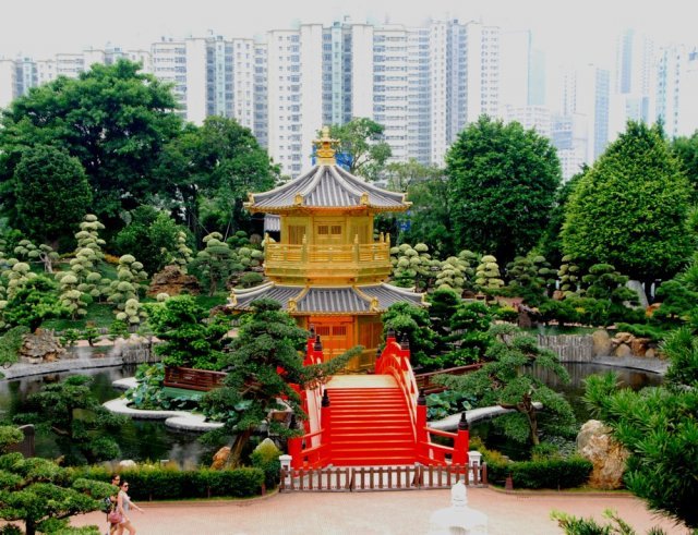 Живописный китайский сад Nan Lian, Гонконг