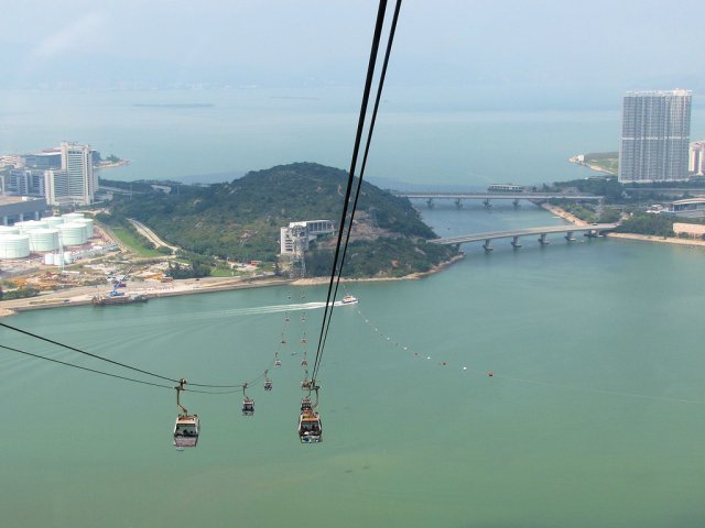 Канатная дорога Ngong Ping 360 Cable Car, Гонконг