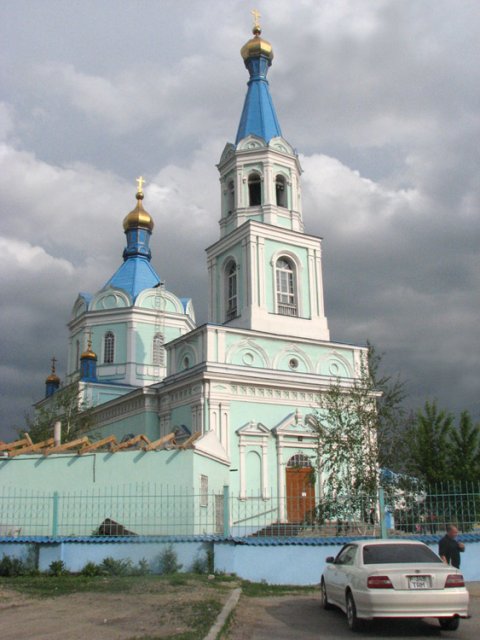 Воскресенский собор в городе Семей, Казахстан