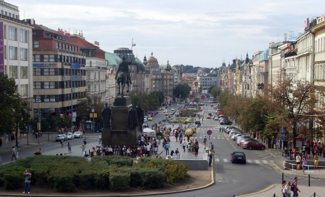 Вацлавская площадь, Прага