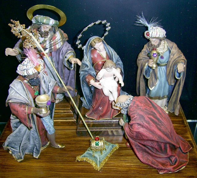 Экспонаты в музее рождественских традиций