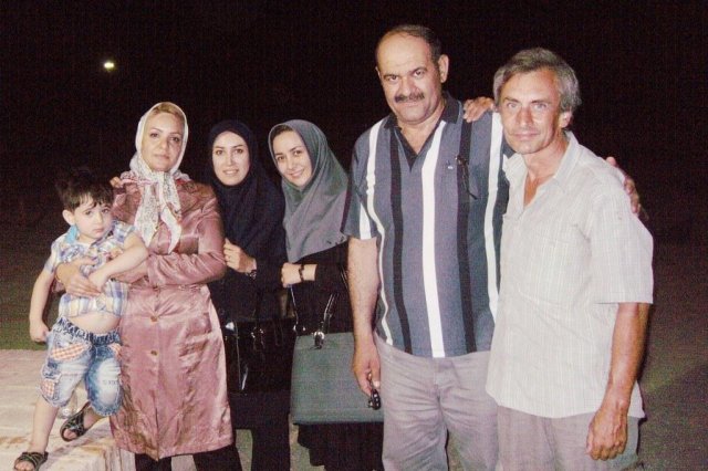Несколько иранцев, с которыми я подружился во время своего путешествия
