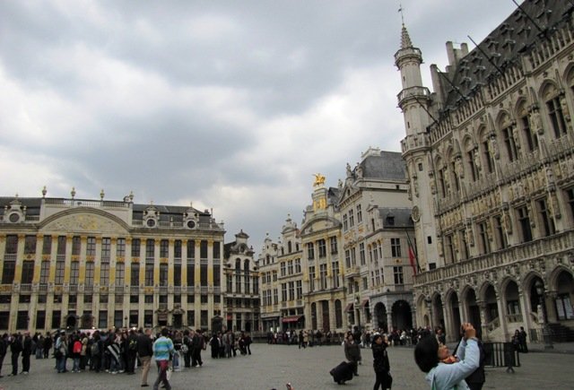 Центральная площадь Брюсселя