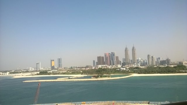панорама Дубая