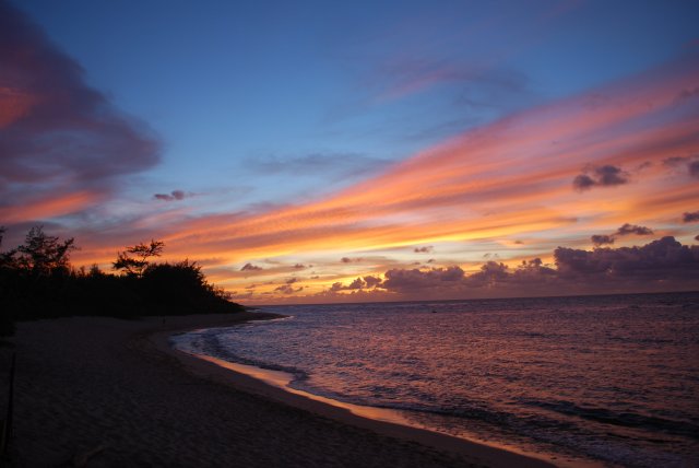 Закат на Кауаи, Гавайи
