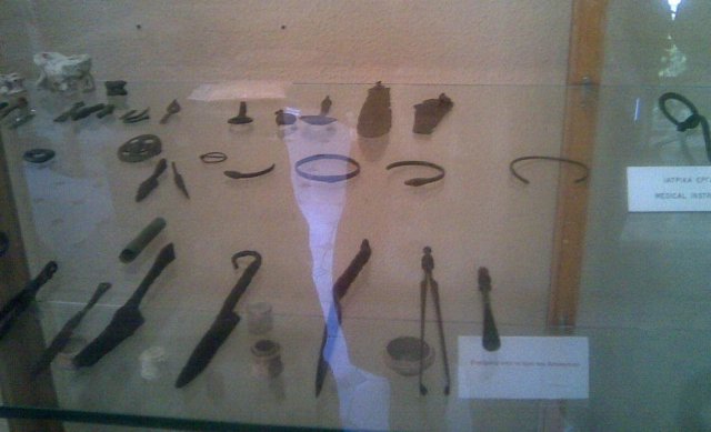 Медицинские инструменты в музее