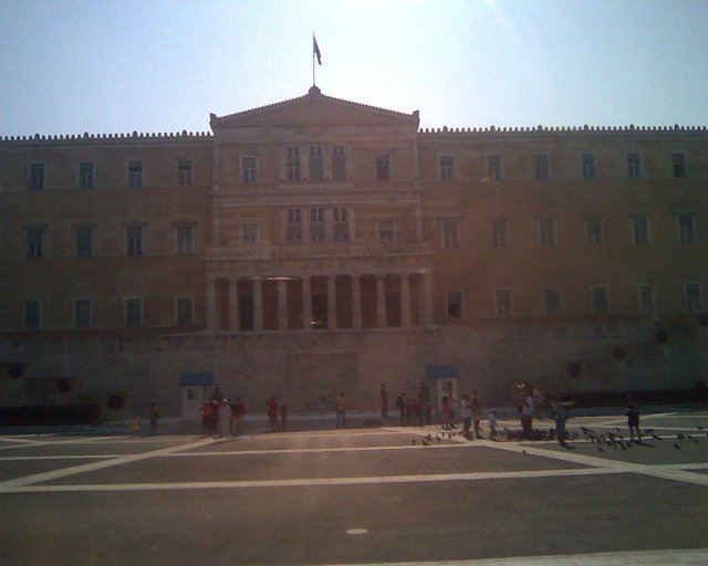 Здание Парламента в Афинах