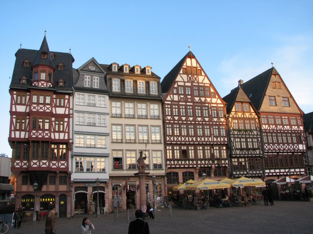 Исторические здания на улице Рёмер, Франкфурт-на-Майне