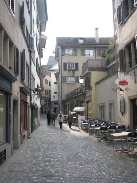 На улицах Цюриха