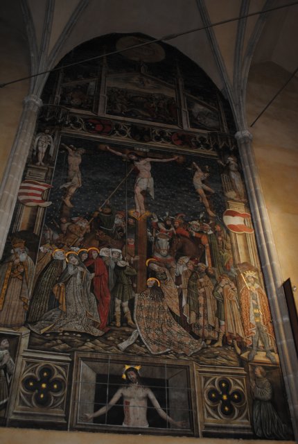 Самая крупная настенная живопись Трансильвании 1445 г