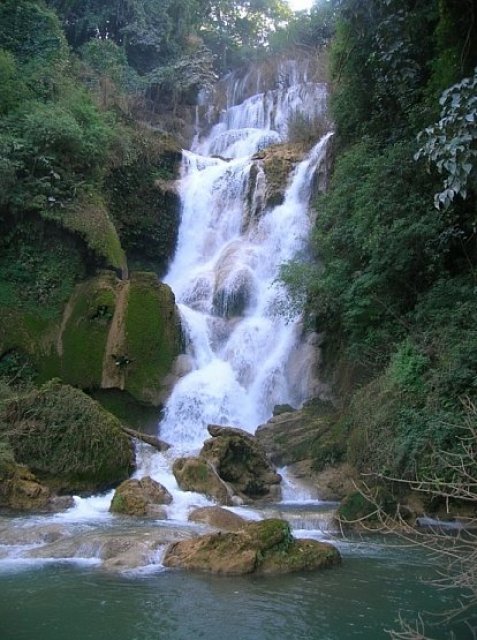 Kuang Si waterfall, Луанг Прабанг