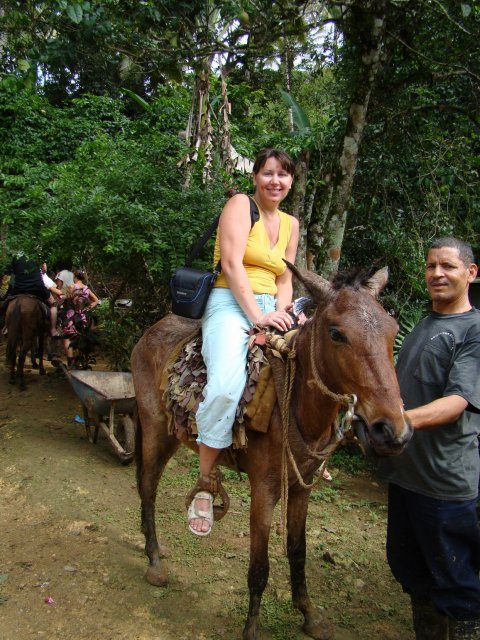 Я и лошадь (Доминикана, остров Гаити)