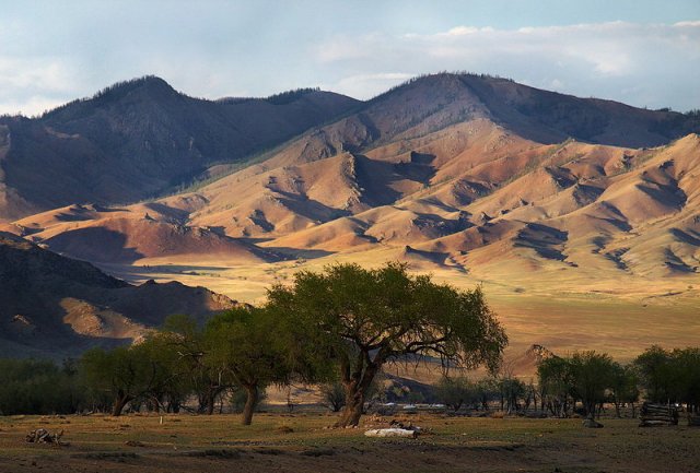 Пейзажи Монголии