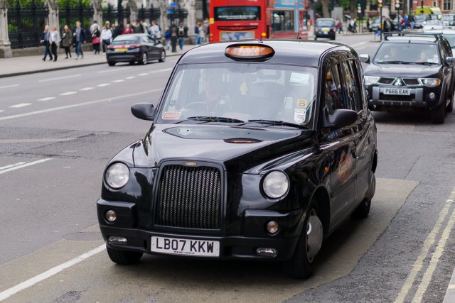 Лондонское такси Black cab