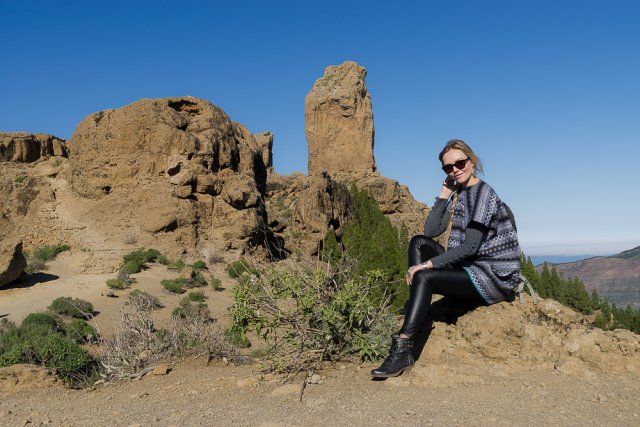 скала Roque Nublo