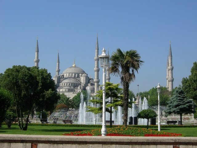 Голубая Мечеть в Стамбуле, Турция