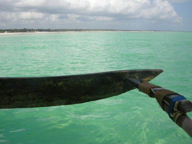 View to Jambiani beach