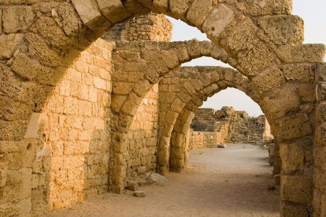 Археологический комплекс, Кейсария, Израиль