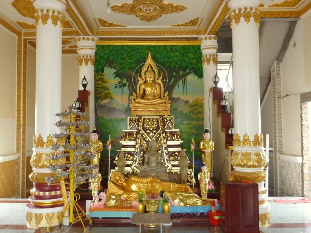 Храм в Кантхо, Вьетнам