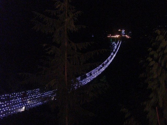 Висячий мост Капилано, Канада