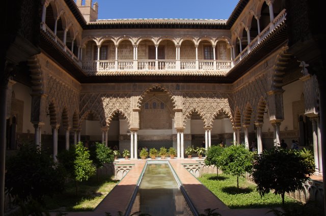 Замок Алькасар, Севилья, Испания