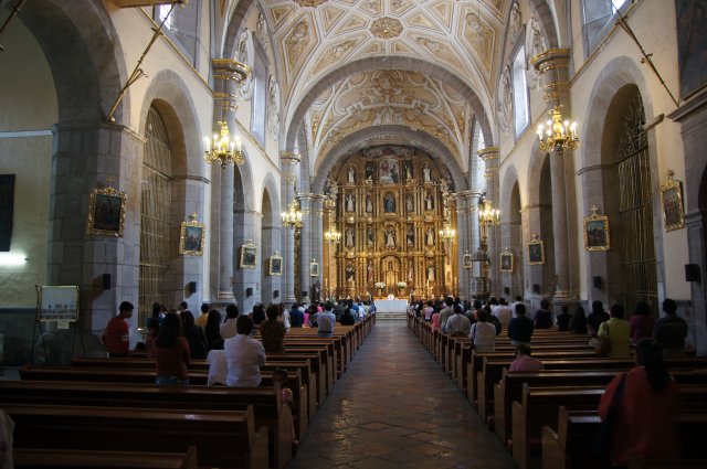 Церковь Санто-Доминго в Пуэбле, Мексика