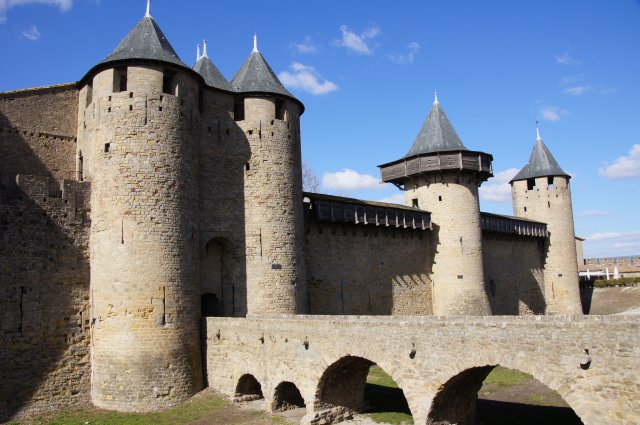 Замок Каркассон во Франции