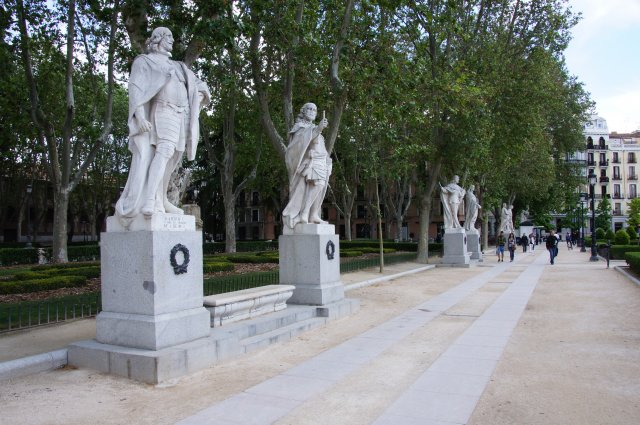 Статуи испанских королей, Мадрид, Испания