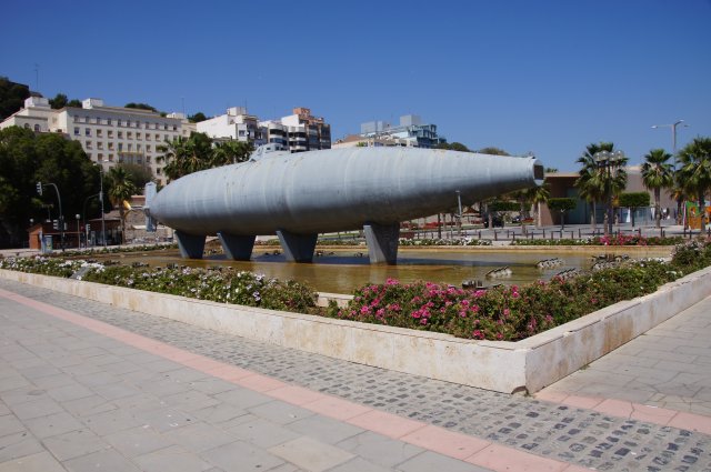 Подводная лодка Исаака Пераля, Картахена, Испания