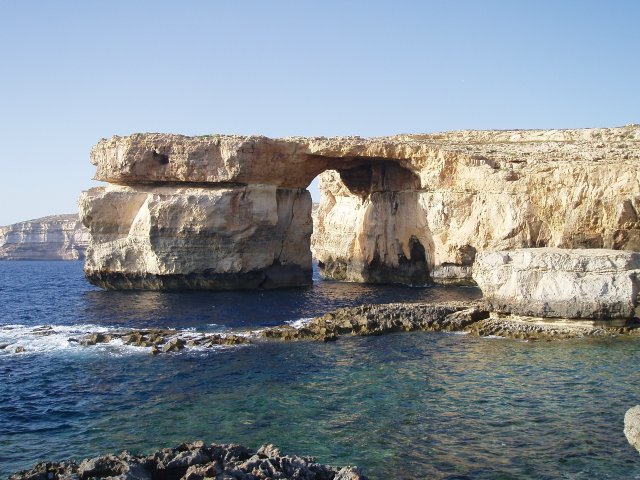 Бухта Дуэйра (Dwerja Bay), Гозо, Мальта