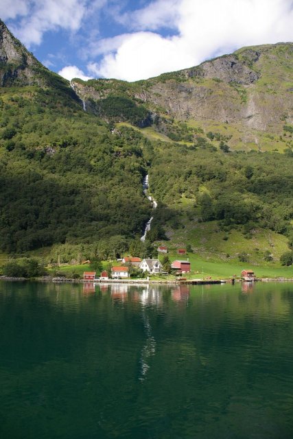 Пейзажи долины Фломсдален, Норвегия