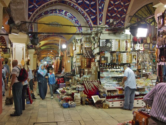 Великий Базар Kapalı Çarşı в Стамбуле, Турция