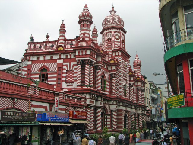 Мечеть в районе Форт, Коломбо, Шри-Ланка