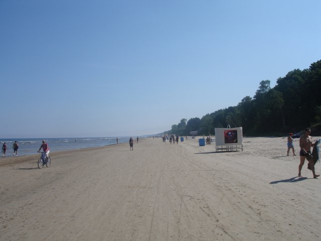 Пляж Юрмалы, Латвия