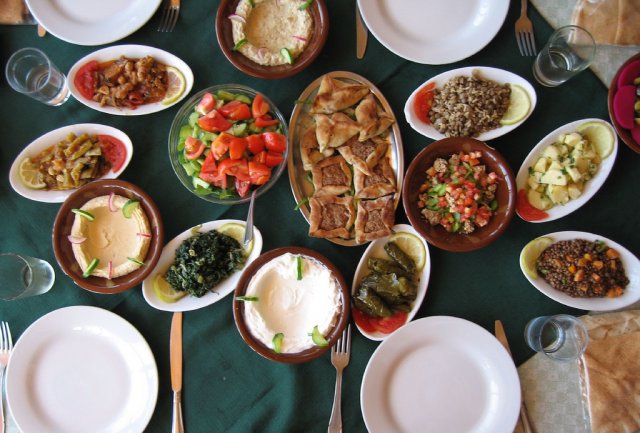 Блюда ливанской кухни