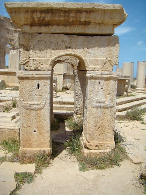Древний город Лептис-Магна, Ливия