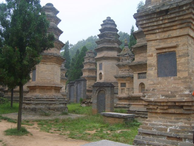 Мемориалы монахов Шаолинь, Китай