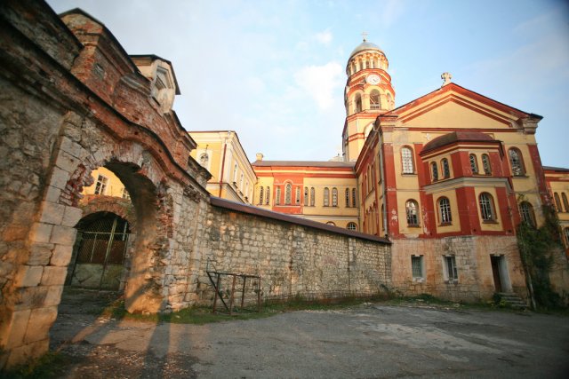 Монастырь в Новом Афоне, Абхазия