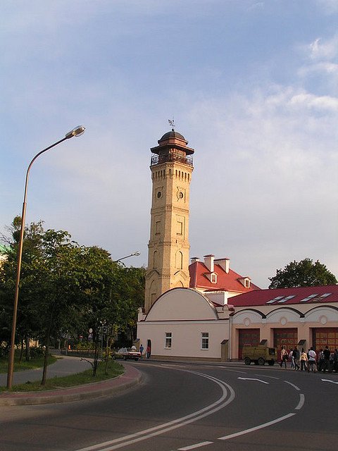 Пожарная башня Старого замка, Гродно, Беларусь