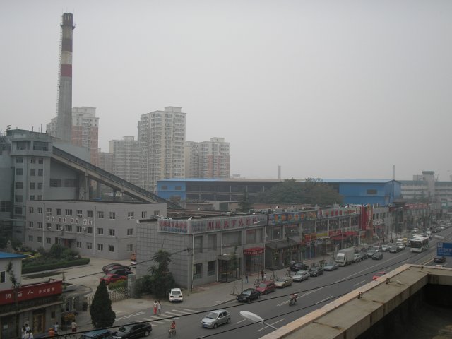 Пекин, вид из отеля