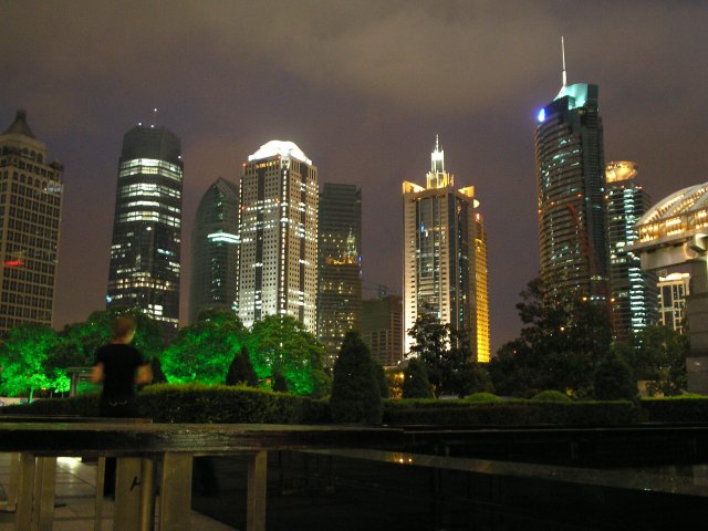 Ночной Шанхай