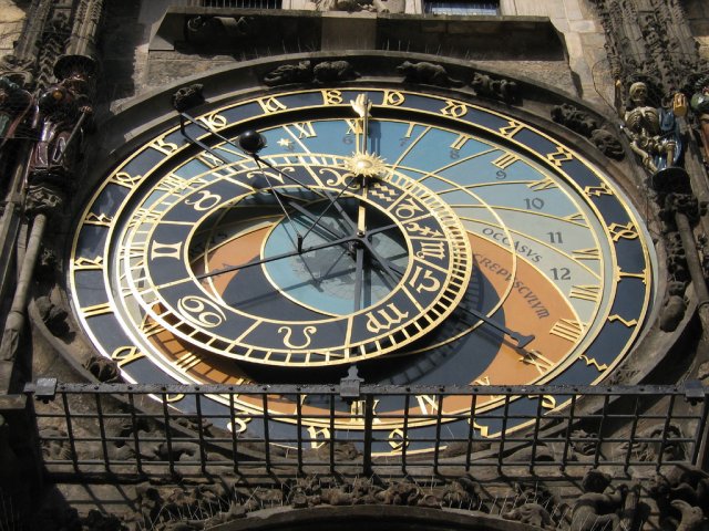 Астрономические часы в Праге, Чехия