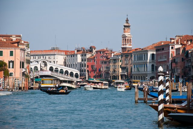 Мост Риальто, Венеция, Италия