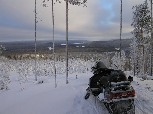На границе с Финляндией, Россия