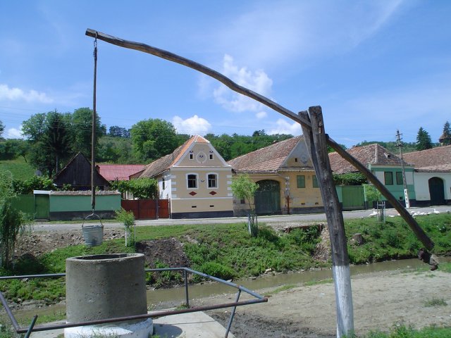 Деревня Вискри в Трансильвании, Румыния