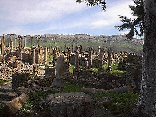 Древний город Джемила, Алжир