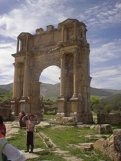 Древний город Джемила, Алжир