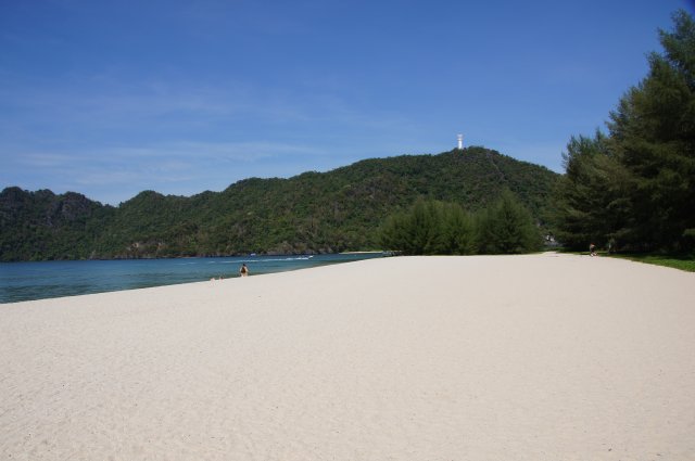 Пляж на севере Лангкави