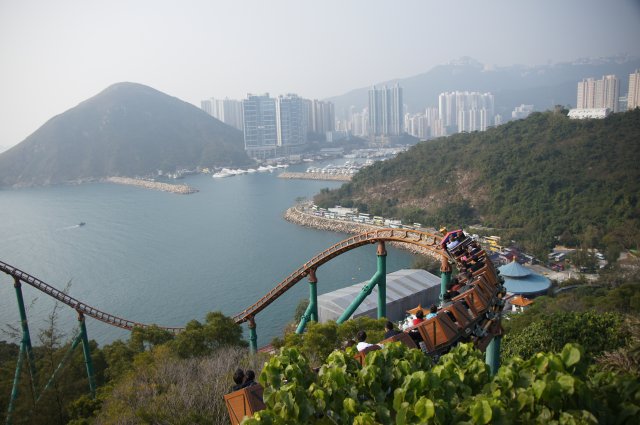 Аттракционы Океанского парка, Гонконг